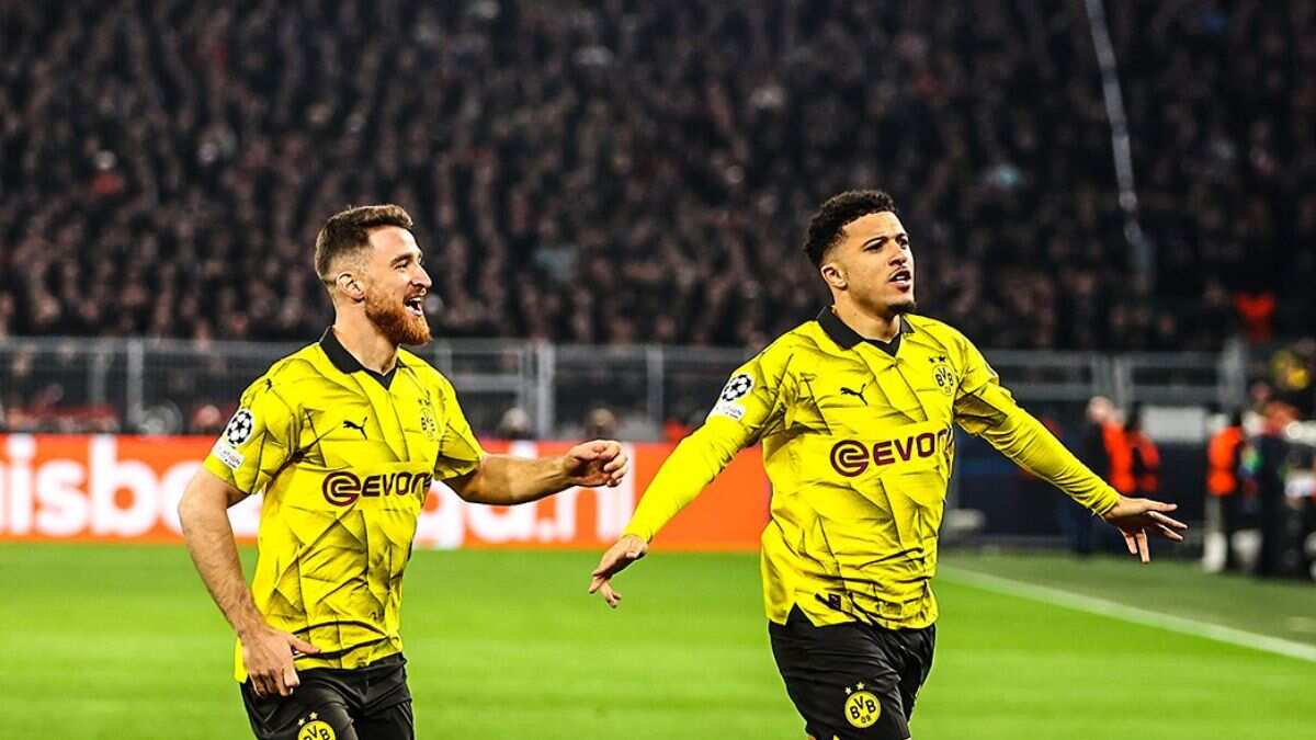 Sancho, Reus on target as Dortmund ease past PSV to enter Champions League quarters