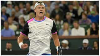 Tennis: Holger Rune battles past Taylor Fritz to set up Daniil Medvedev showdown at Indian Wells