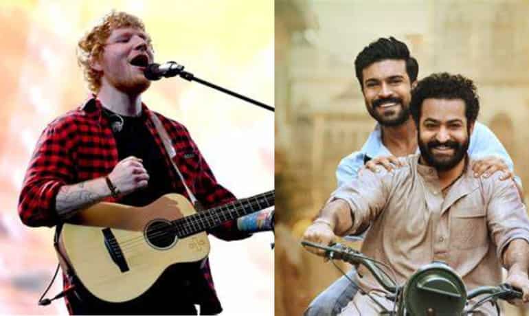 ‘It's incredible’: Ed Sheeran names SS Rajamouli’s RRR his favourite Indian film ‘It's incredible’: Ed Sheeran names SS Rajamouli’s RRR his favourite Indian film