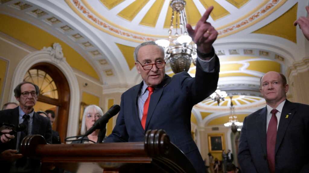 Chuck Schumer calls for replacing Israel's Netnyahu, says 'significant course corrections' needed for peace