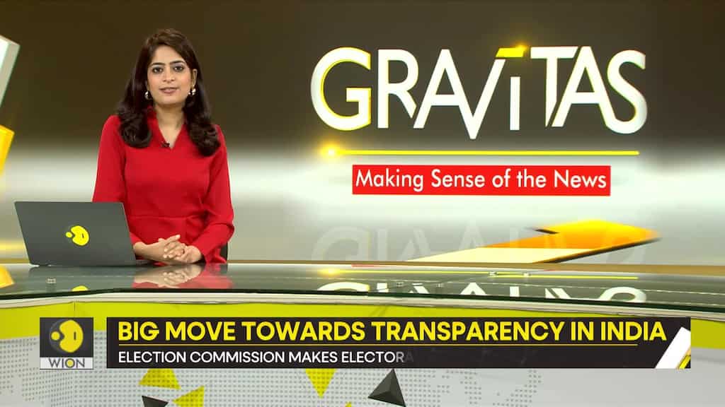 Gravitas: India's Election Commission makes electoral bonds data from SBI public