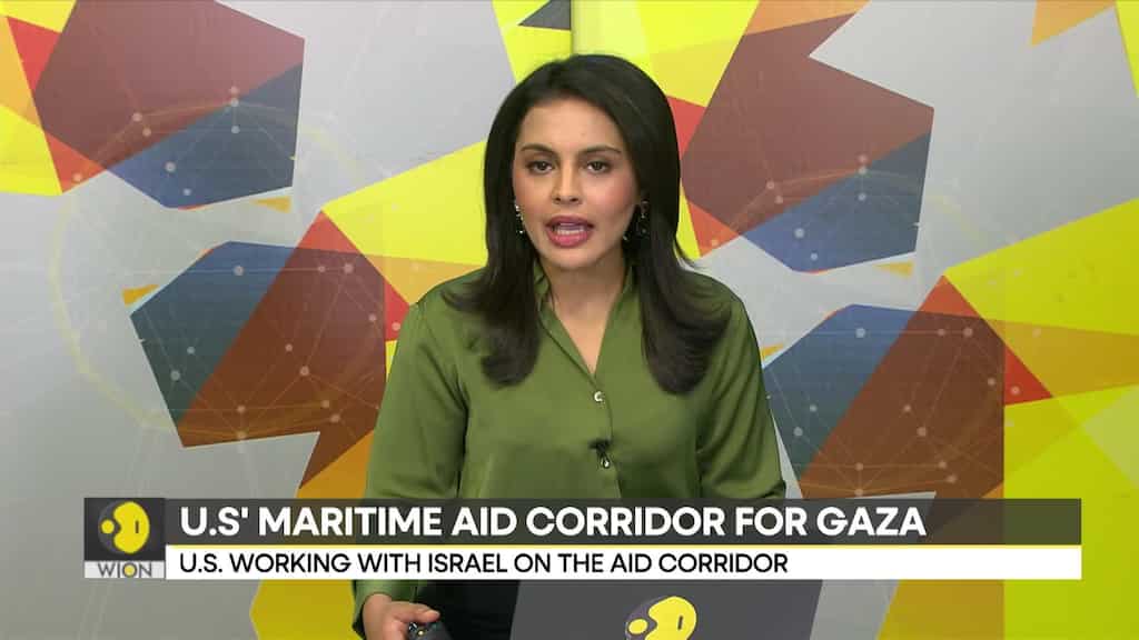 Israel war: US' maritime aid corridor for Gaza