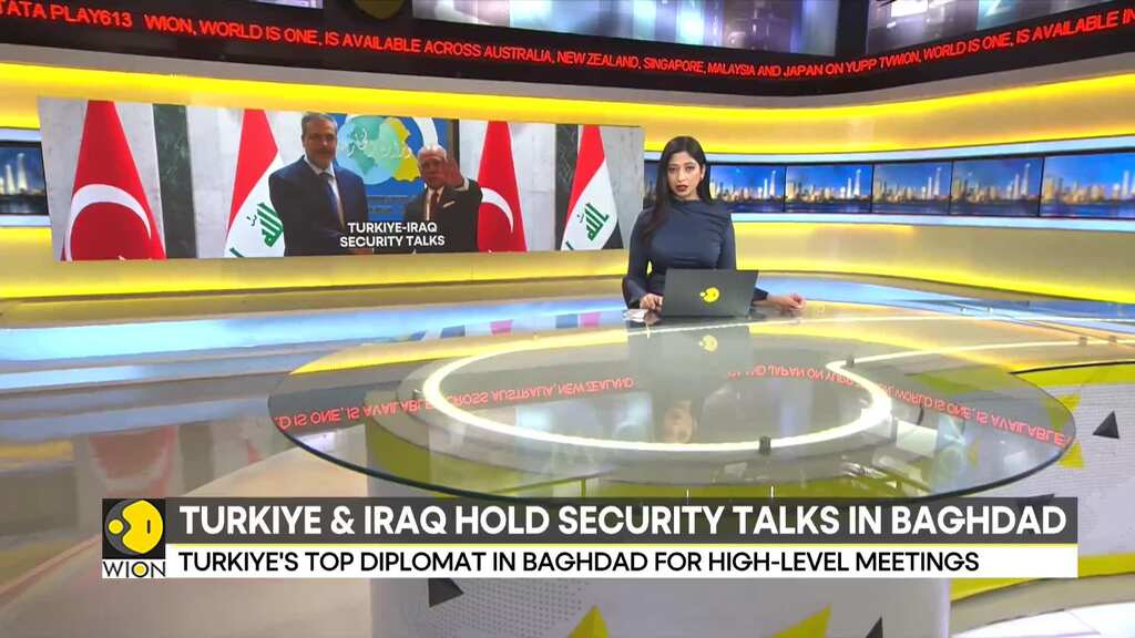 Turkiye's top diplomat in Baghdad for high level meetings