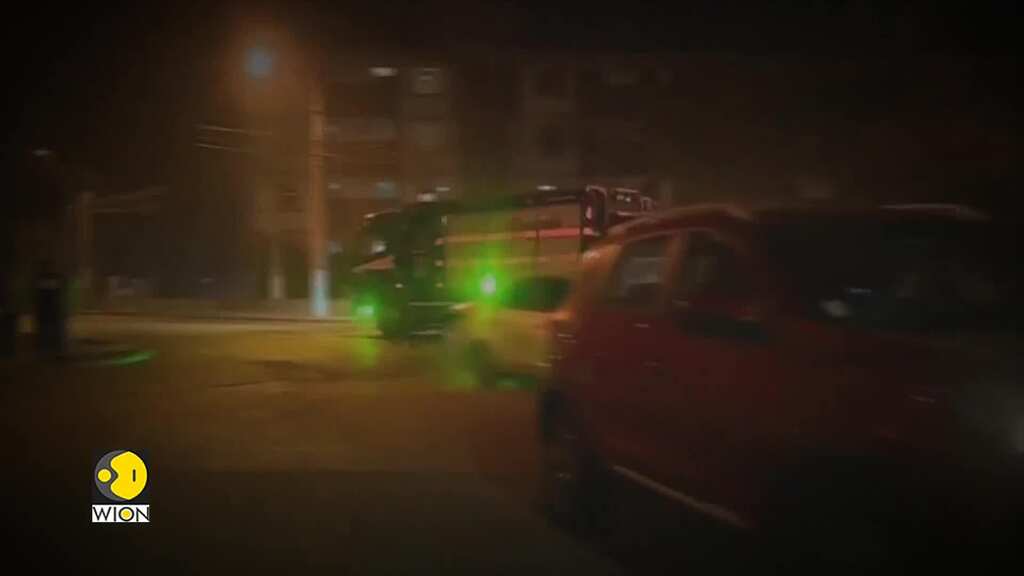 Chile Wildfire: Fire ravages hillside in Chile's Valparaiso