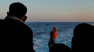 Sixty migrants feared drowned crossing Mediterranean from Libya
