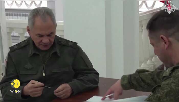 Russia's top generals Shoigu and Gerasimov vote in Presidential election