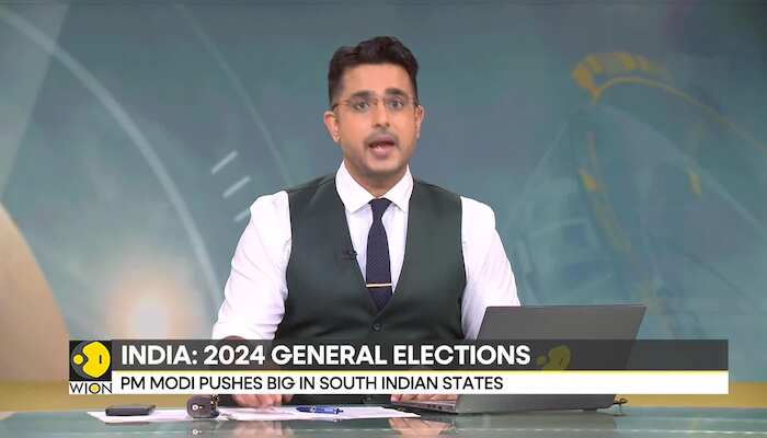 India: PM Modi addresses rally in Telangana, pushes big in South Indian states