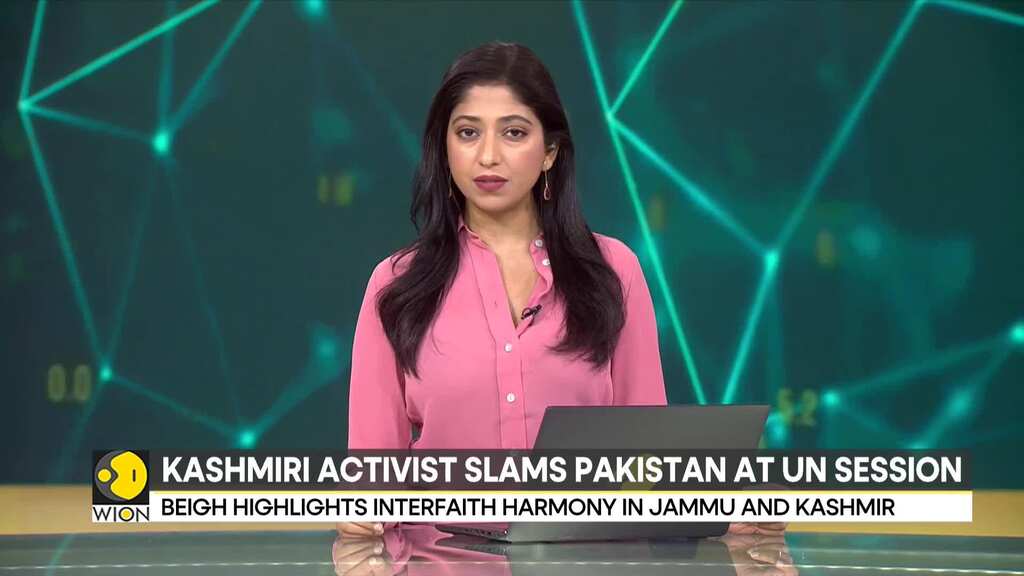 Kashmiri activist slams Pakistan at UNHRC for its treatment of minorities