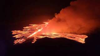 Video: Iceland volcano spews fountains of lava as massive eruption prompts state of emergency