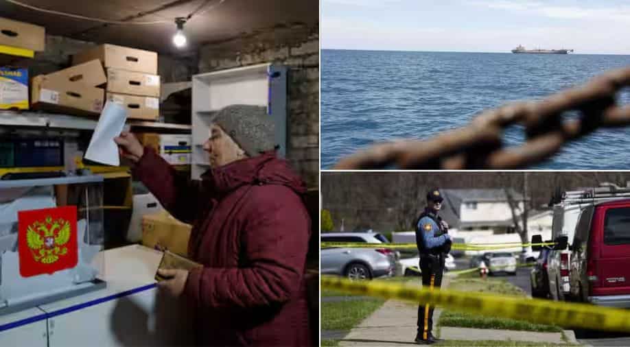 Morning news brief: US takes down Houthi drone in Red Sea; Russian presidential polls, and more