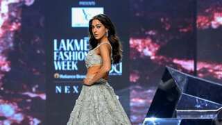 Netizens praise Sara Ali Khan for not hiding her scars on Lakme Fashion Week runway