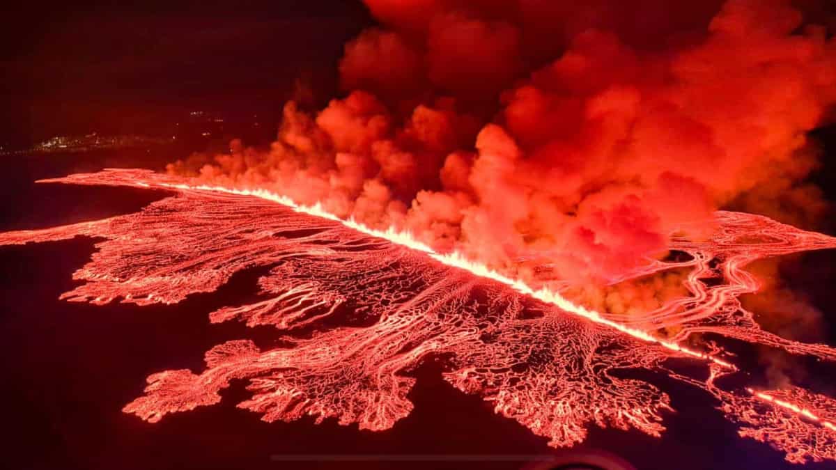 Lava continues to pose a risk