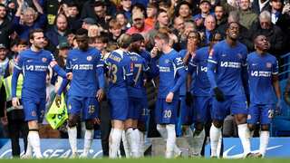 Stoppage time goals help Chelsea mat Leicester at home to book FA semis ticket