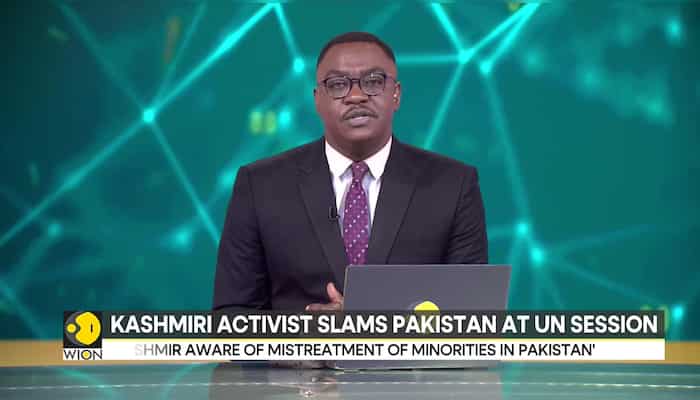 UNHRC: Kashmiri activist lambasts Pakistan for its treatment of minorities