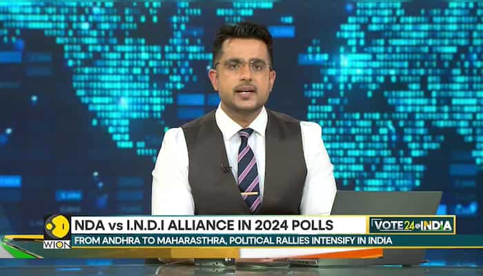 Lok Sabha Elections 2024: I.N.D.I.A bloc holds rally in Maharashtra's Mumbai city