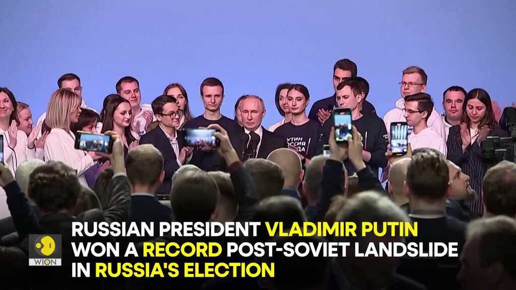 Putin wins another term as Russian President in a landslide victory