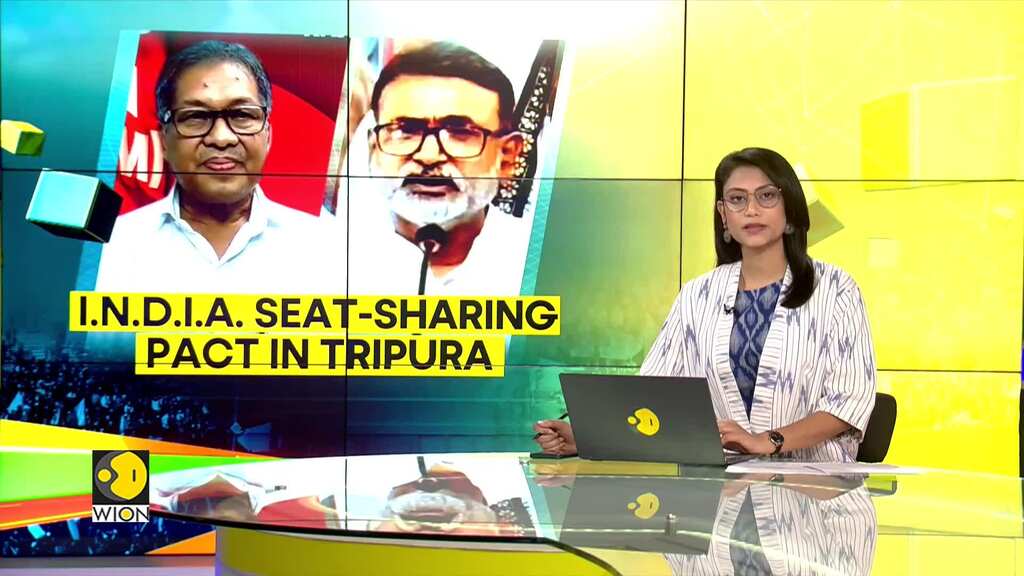 India Elections 2024: I.N.D.I.A. alliance seat sharing pact in Tripura