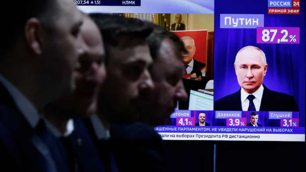 Putin set to assume fifth term as Russian president after landslide victory