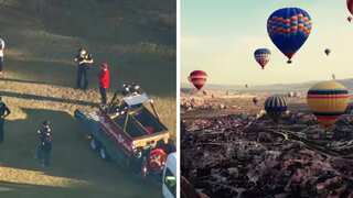 Australia: Man dies after falling from hot-air balloon in Melbourne