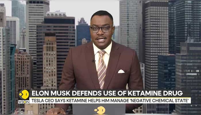 Elon Musk defends use of Ketamine drug, says 'the drug helps manage negative chemical state'