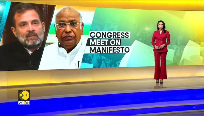 India Election 2024: Congress working committee meets to approve manifesto