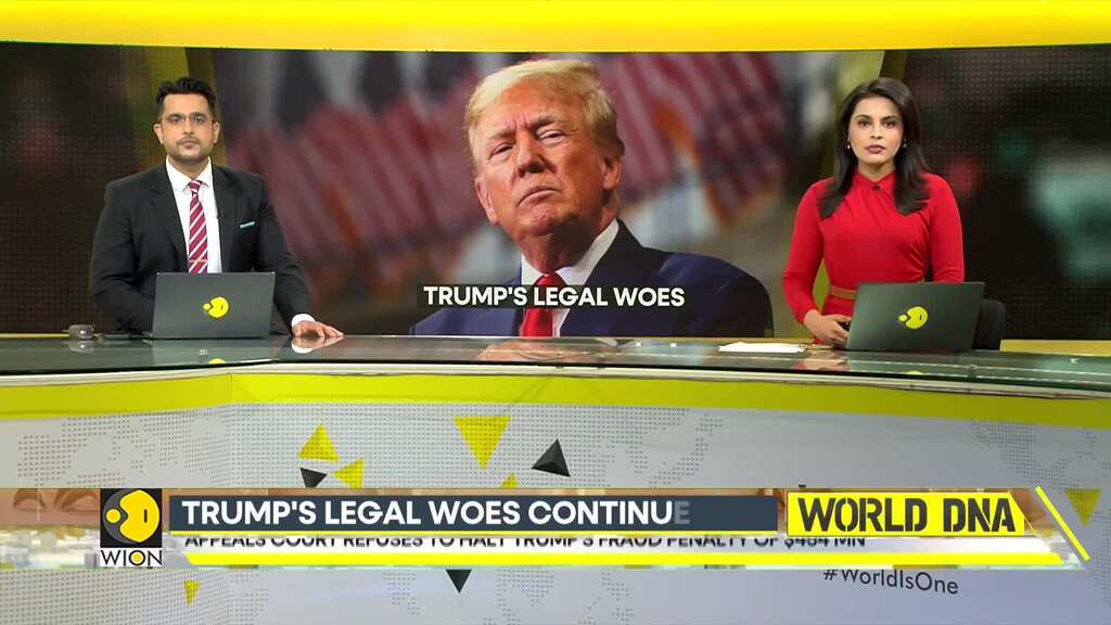 Trump's legal woes continue: Trump's lawyers urge to delay enforcement of judgement
