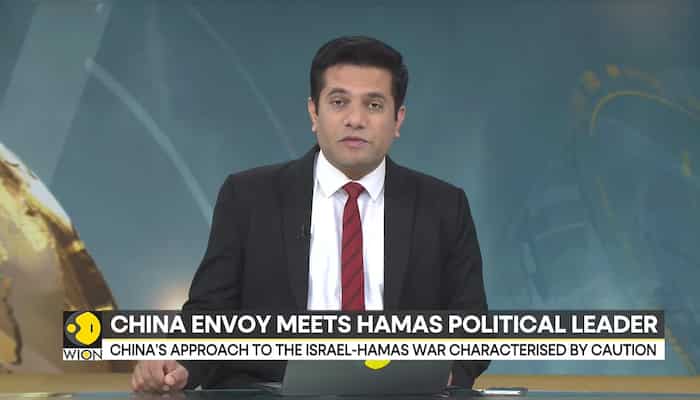 Israel-Hamas war: Chinese envoy meets Hamas political leader in a first since the Israel-Gaza war