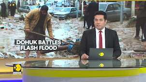 Iraq: 2 victims washed away by floodwaters in Dohuk