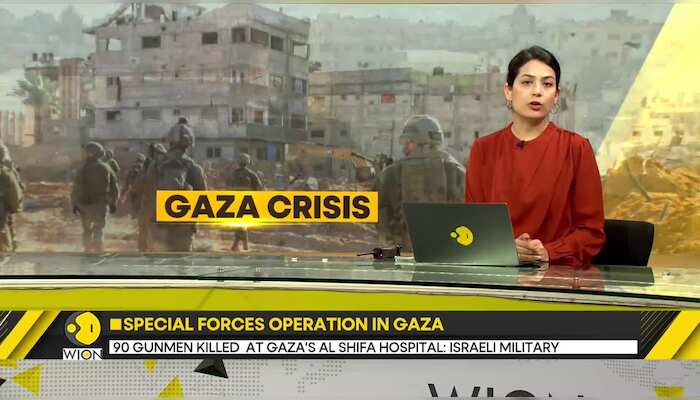 Israel war: Starving children fill hospital wards as famine looms