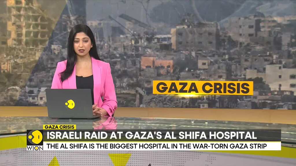 Israel-Hamas war: Israeli military troops raid Gaza's Al Shifa hospital