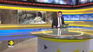 UK: Heavy rainfall causing sewage overflow in river Test
