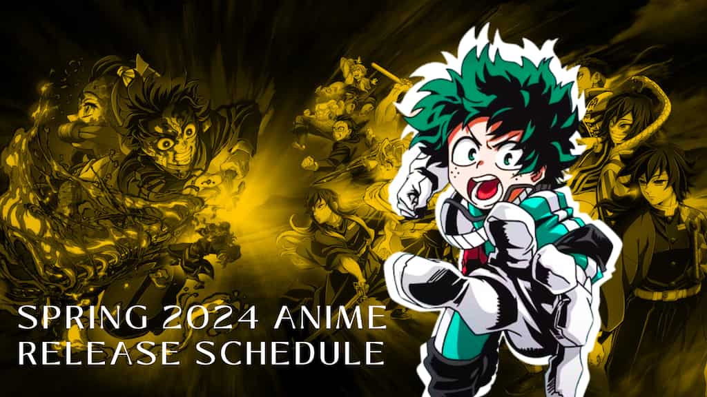 Your ultimate guide to Spring 2024: All anime releasing in Spring 2024, release dates and where to watch