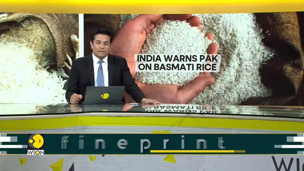 The basmati rice war between India and Pakistan
