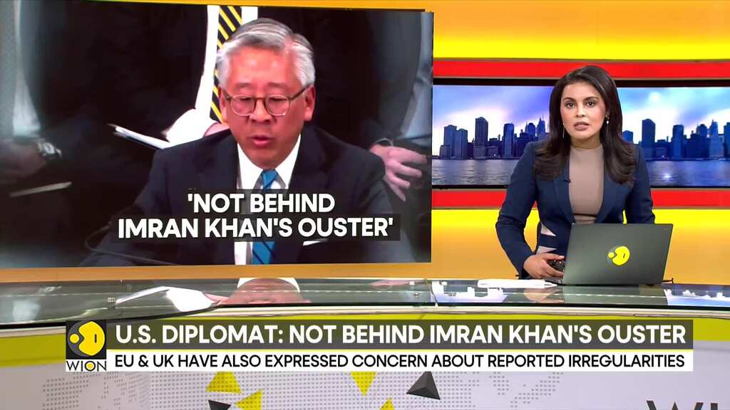 US Diplomat denies pushing former Pakistani PM Imran Khan out of office
