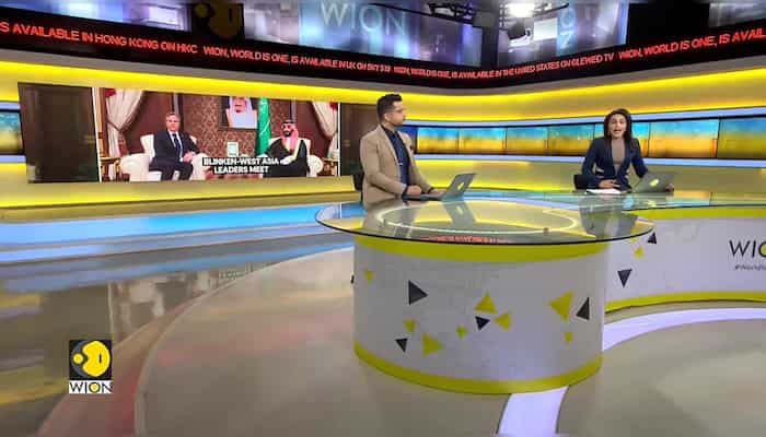 West Asia: Antony Blinken meets Saudi crown-prince in Jeddah