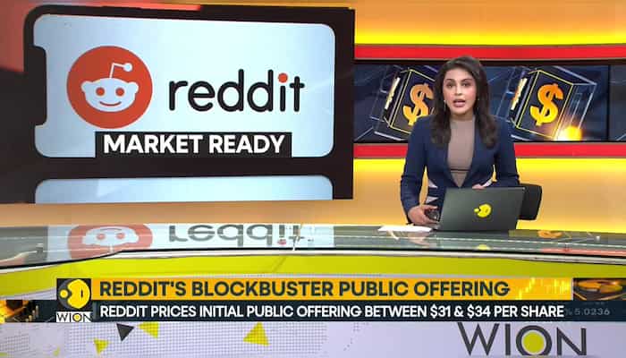 Reddit prices initial public offering between $31 & $34 per share
