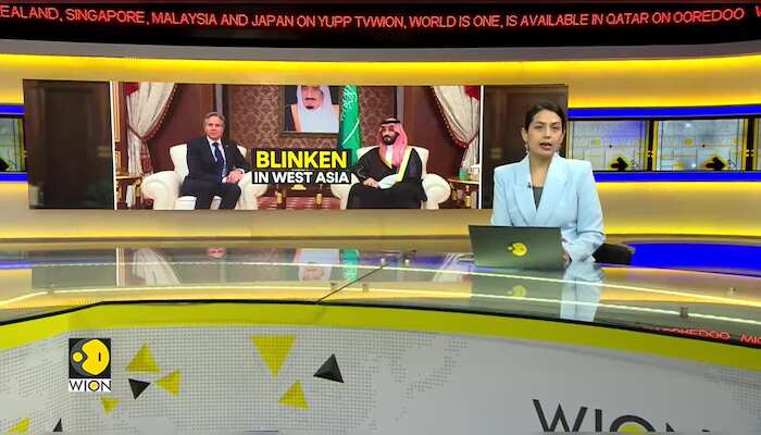 US' Antony Blinken meets Saudi Crown Prince in Jeddah
