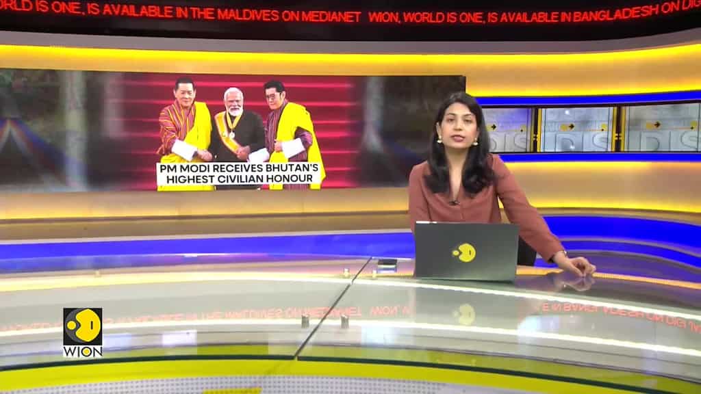 PM Modi Bhutan Visit: PM Modi becomes first foreign head of govt to receive 'Order of Druk Gyalpo'