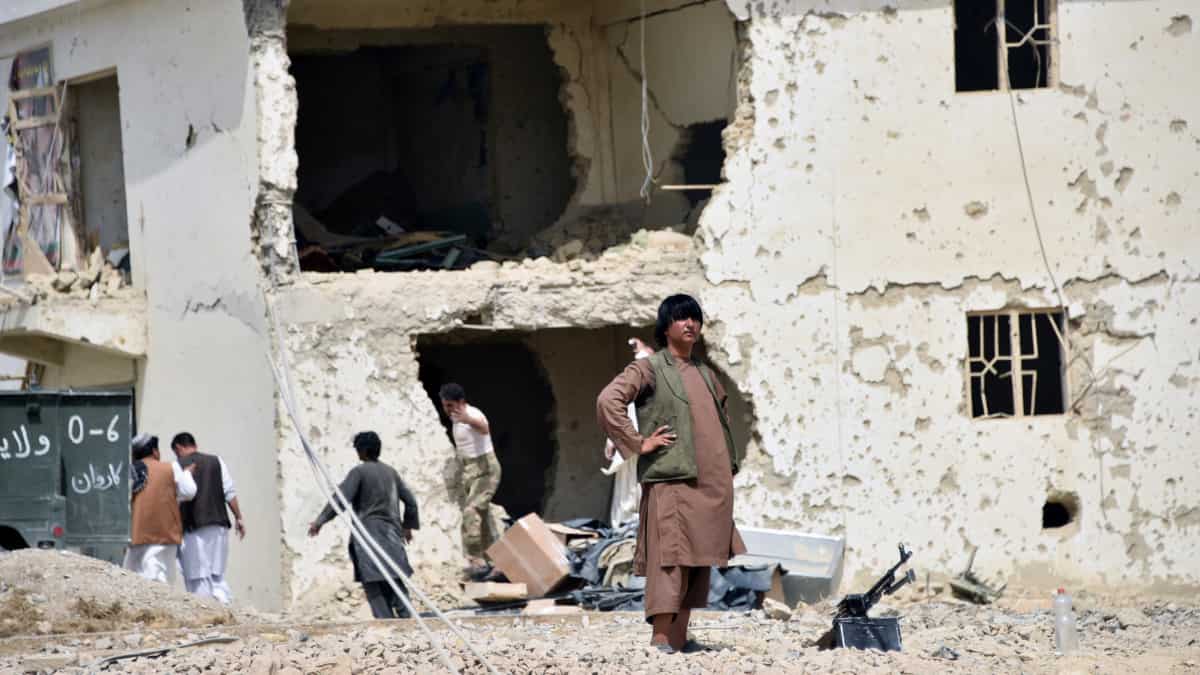 Three killed, 12 injured in suicide bombing in Afghanistan's Kandahar Three killed, 12 injured in suicide bombing in Afghanistan's Kandahar