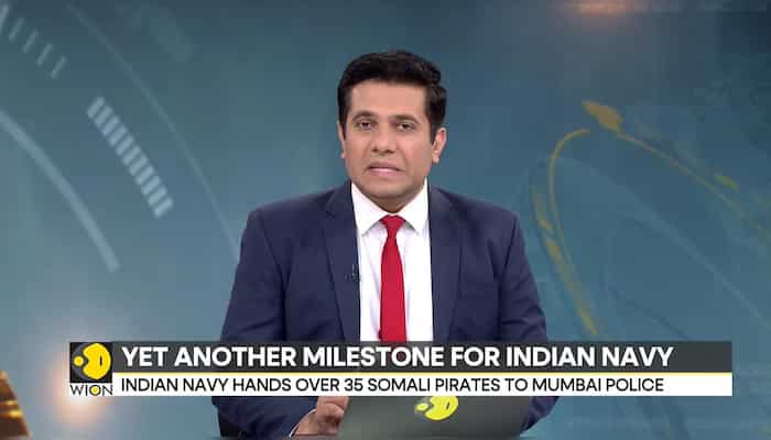 Indian navy concludes anti-piracy operation, 35 Somali pirates handed to Mumbai police