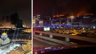At least 93 killed in 'terrorist attack' at concert hall near Moscow