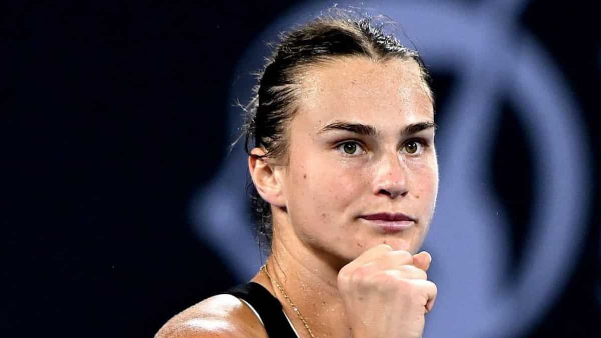 Tennis; Andrey Rublev ousted before rain suspends play, Aryna Sabalenka