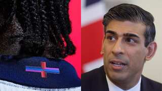 Football: Don't mess with the England flag, says PM Rishi Sunak as kit gets update