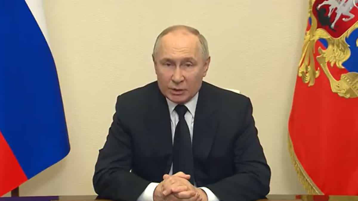Putin vows action after Moscow terror attack, says attackers tried to flee towards Ukraine