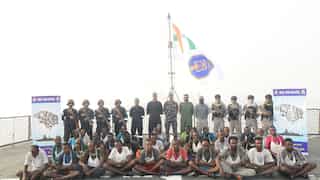 Indian Navy dealt with 13 major incidents in last 100 days in Western Indian Ocean; saved 110 lives
