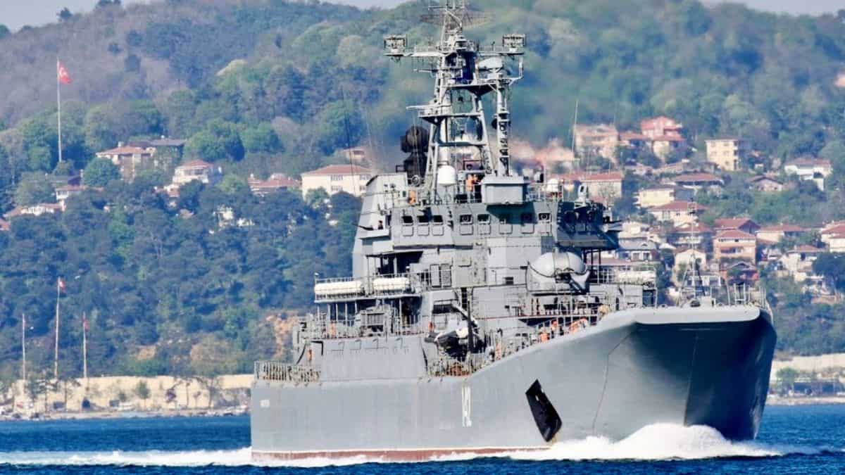 Ukraine launches strikes on Crimea, claims it hit two Russian warships