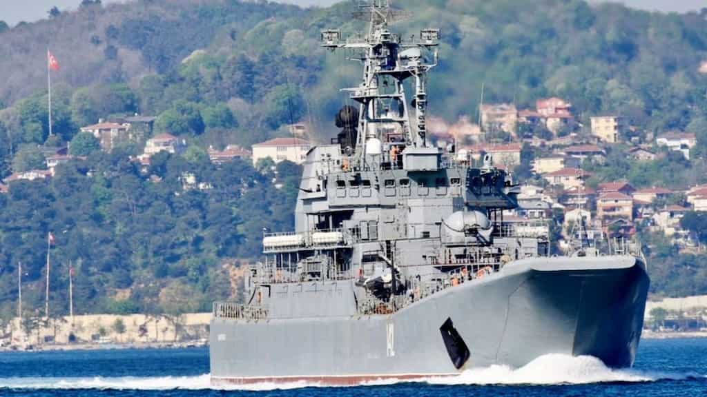 Ukraine launches strikes on Crimea, claims it hit two Russian warships