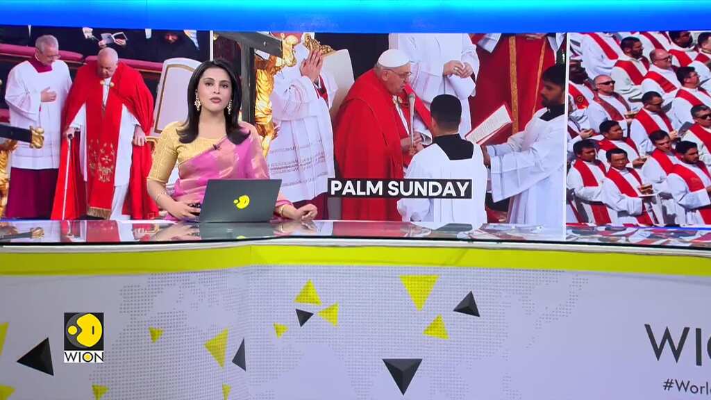 Palm Sunday 2024: Pope Francis skips his homily during Palm Sunday mass in Vatican