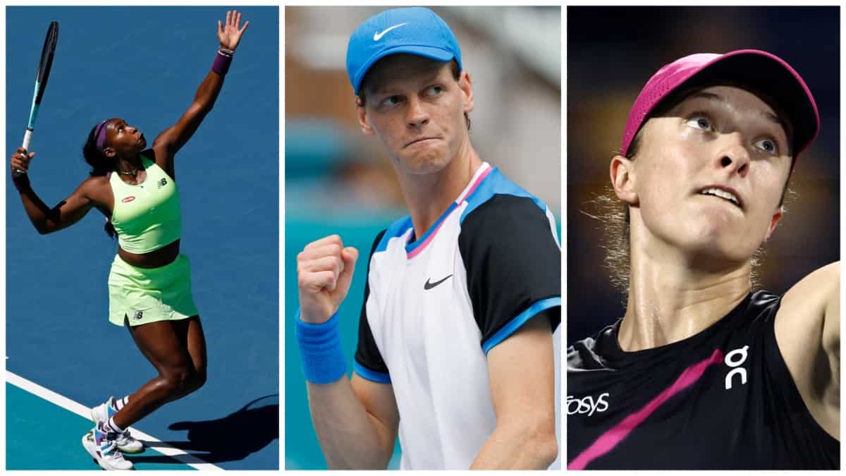 Tennis: Aus Open winner Jannik Sinner claims thriller in Miami Open, Gauff & Swiatek also move ahead