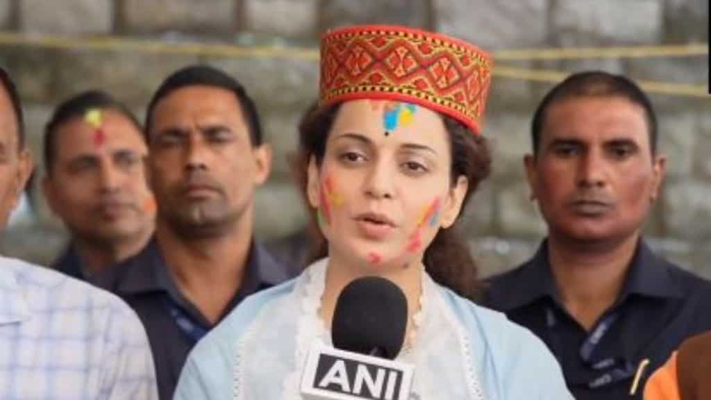Kangana Ranaut addresses media for the first time since joining BJP: My birthplace has called me back